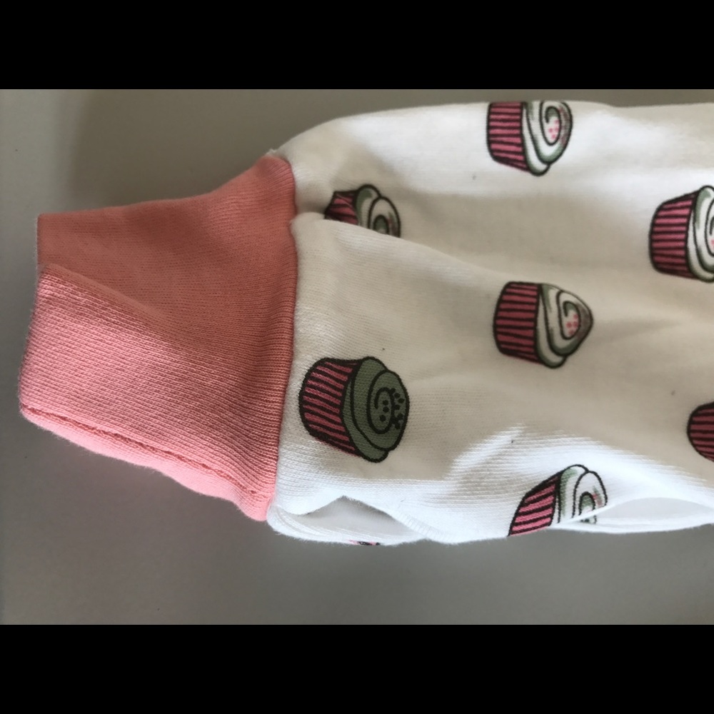 EUC L'oved Baby cupcake Hooded Romper 18-24 - Picture 7 of 8